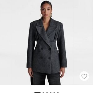 New W/tags kbb By Kahlana Grey Corset Blazer